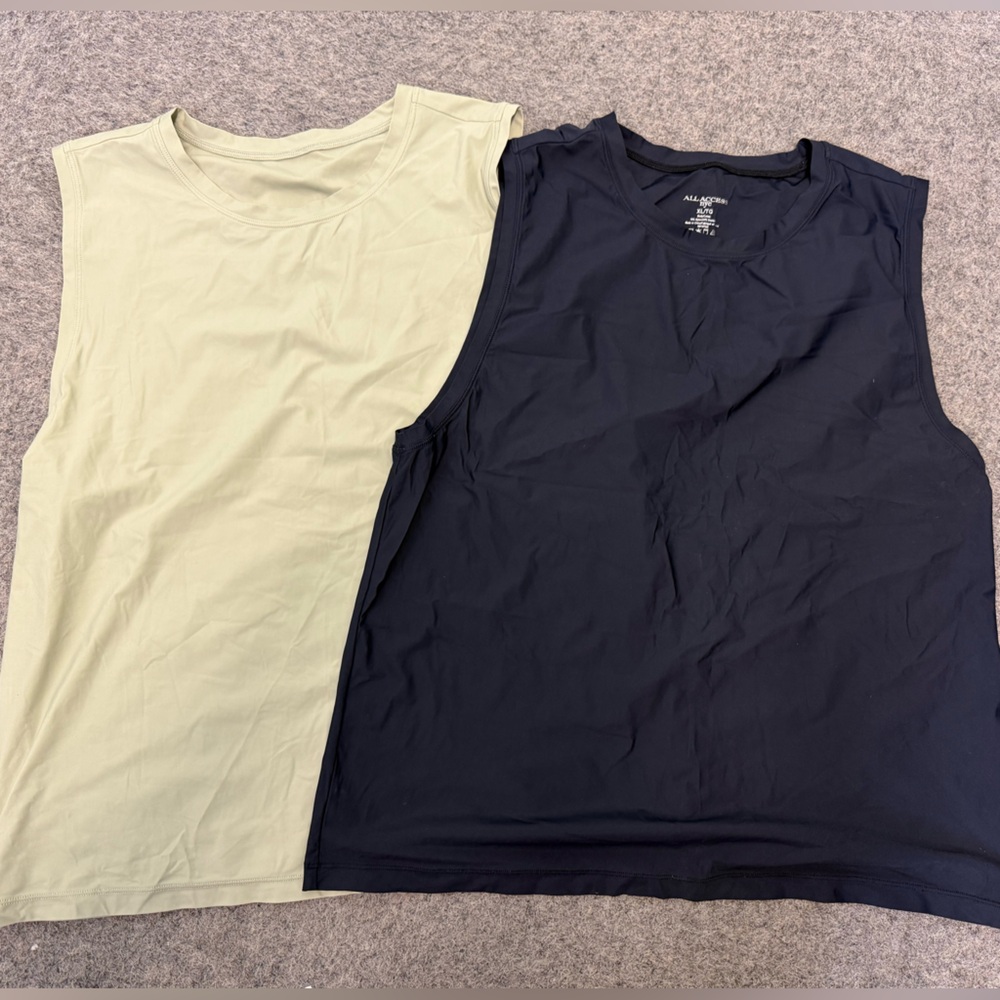 All Access NYC Activewear Tanks (2 Pack) | Workout / Athleisure Tops | XL